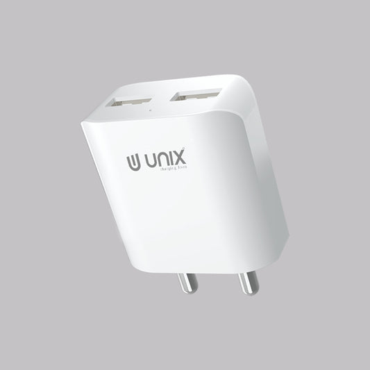 Unix UX-110 Fast Charger With Dual USB Port