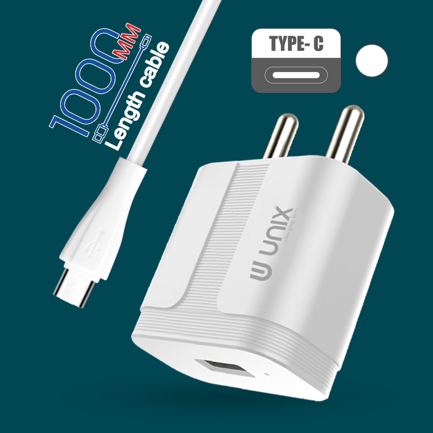 Unix UX-116 Micro USB Travel Charger Support Fast Charging