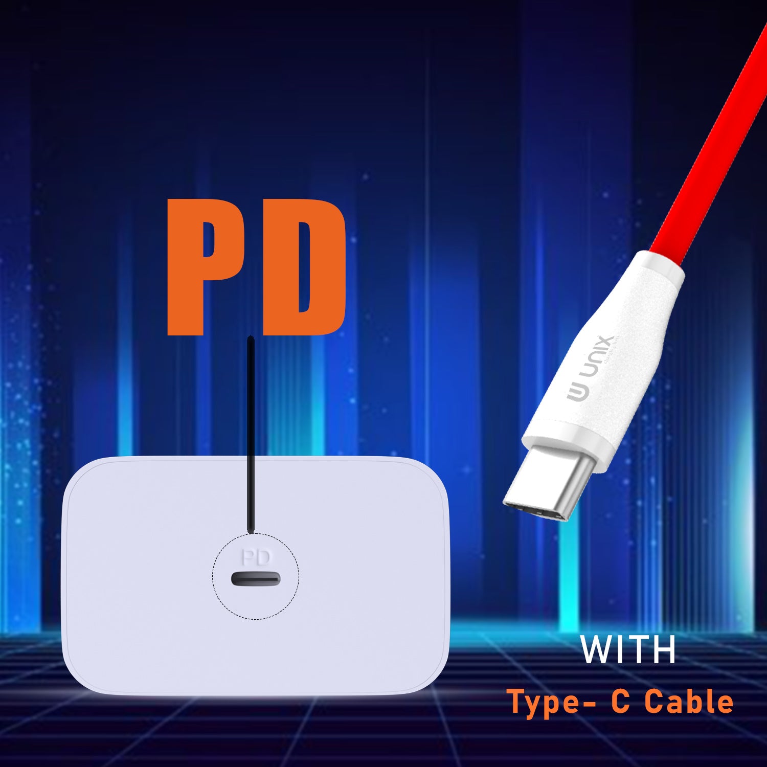 Unix UX-122 65W All In One PD Travel Charger - Precision and Power!