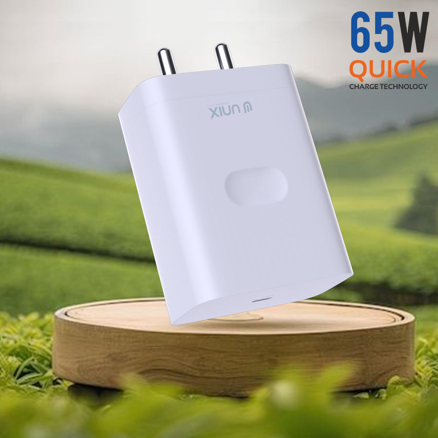 Unix UX-122 65W All In One PD Travel Charger - Precision and Power! - Unixindia.