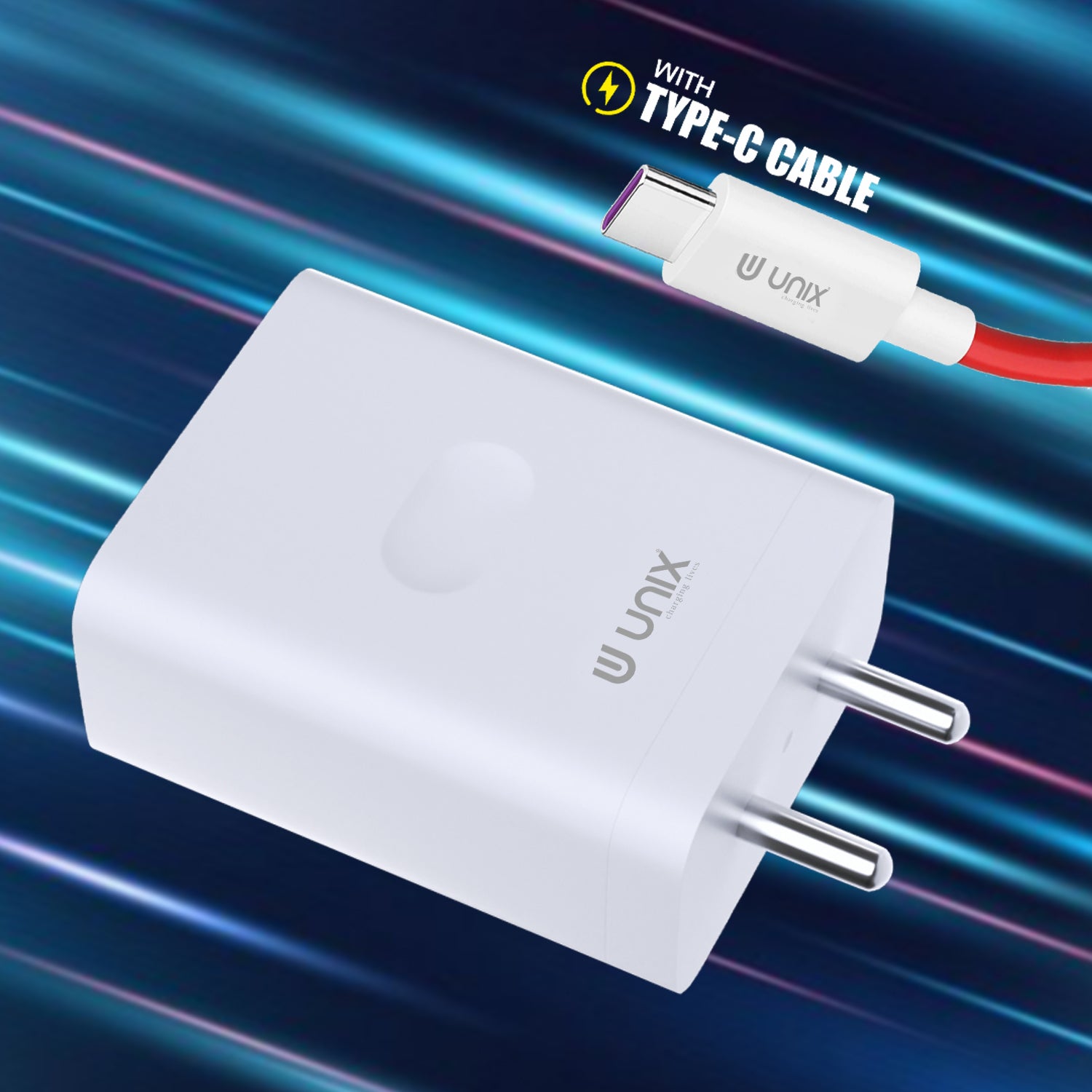 Unix UX-123 45W All In One Travel Charger - Versatile Power and Protection