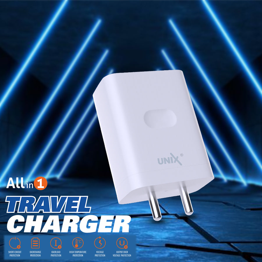 Unix UX-123 45W All In One Travel Charger - Versatile Power and Protection! design