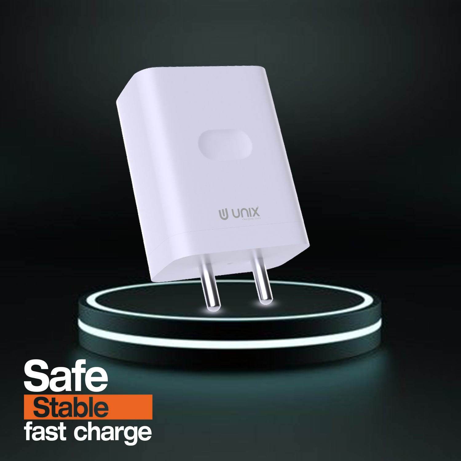 Unix UX-124 44W Flash Travel Charger - Rapid Charging and Intelligent Safety