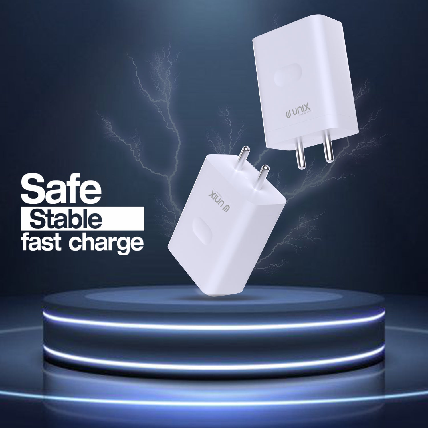 Unix UX-126 All-In-One Fast Travel Charger | Dual Output