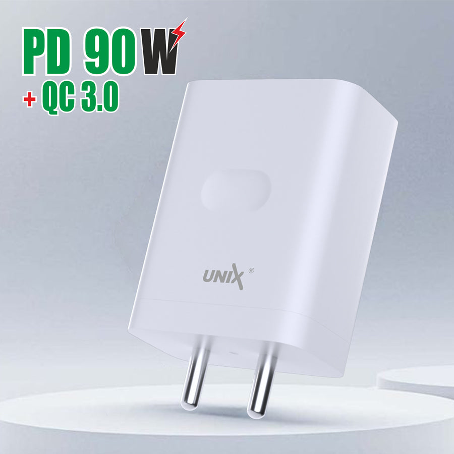Unix UX-126 All-In-One Fast Travel Charger | Dual Output left