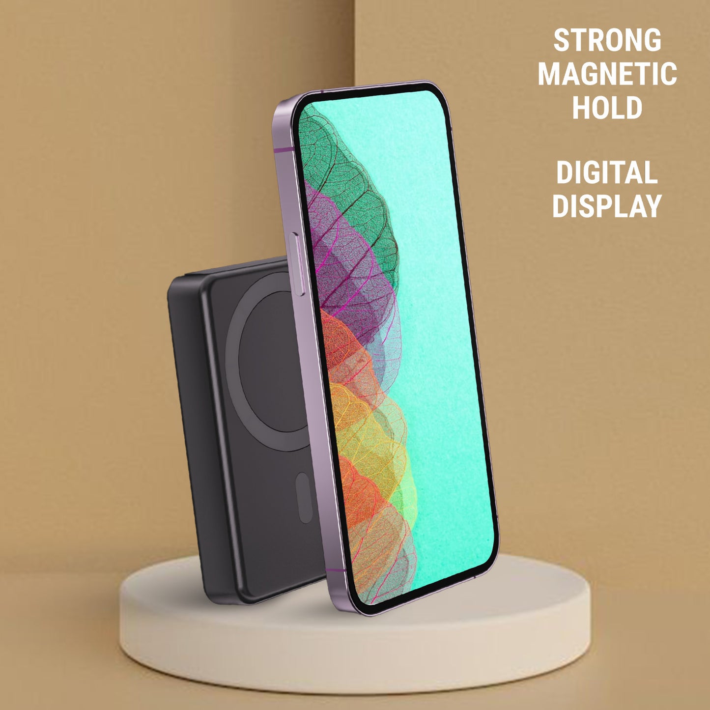 Unix UX-1530 Power Bank - Fast Charging, Wireless Convenience, & Strong Magnetic Hold - Unixindia.