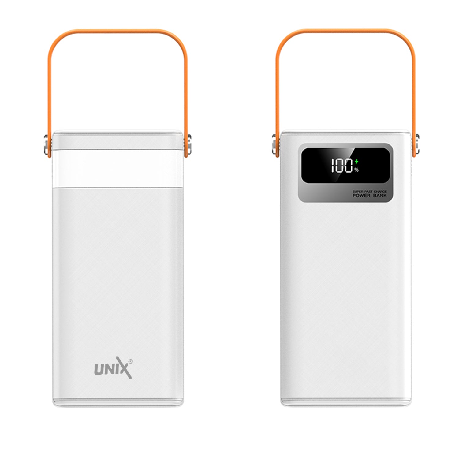 Unix UX-1539 50000 mAh Power Bank With 5-in-1 Fast Charging Power Bank with LED Light and Digital Display