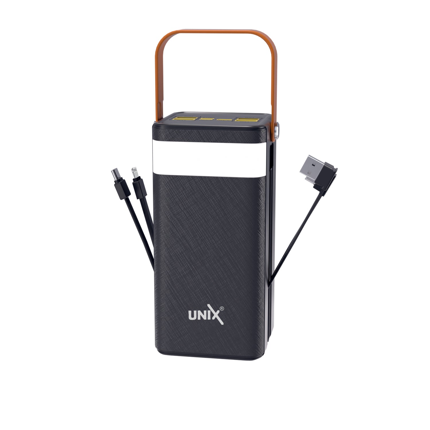 Unix UX-1539 50000 mAh Power Bank With 5-in-1 Fast Charging Power Bank with LED Light and Digital Display