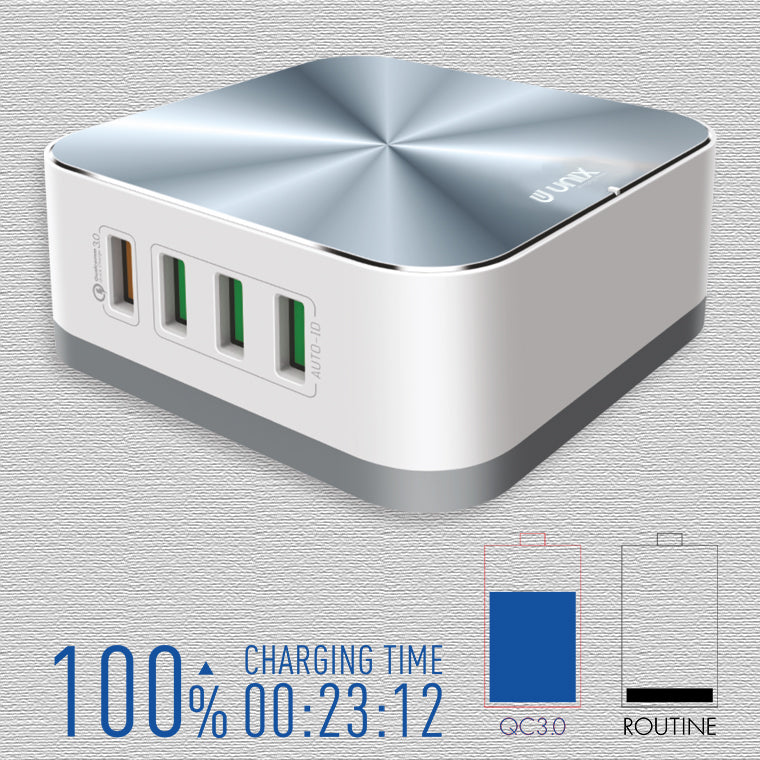 Unix UX-212 8 USB Desktop Charger