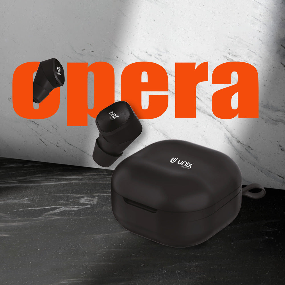 Unix UX-222 Opera Wireless Earbuds - Crystal Clear Calls and HIFI Sound