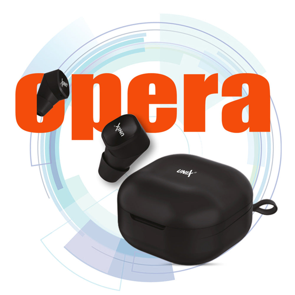 Unix UX-222 Opera Wireless Earbuds - Crystal Clear Calls and HIFI Sound