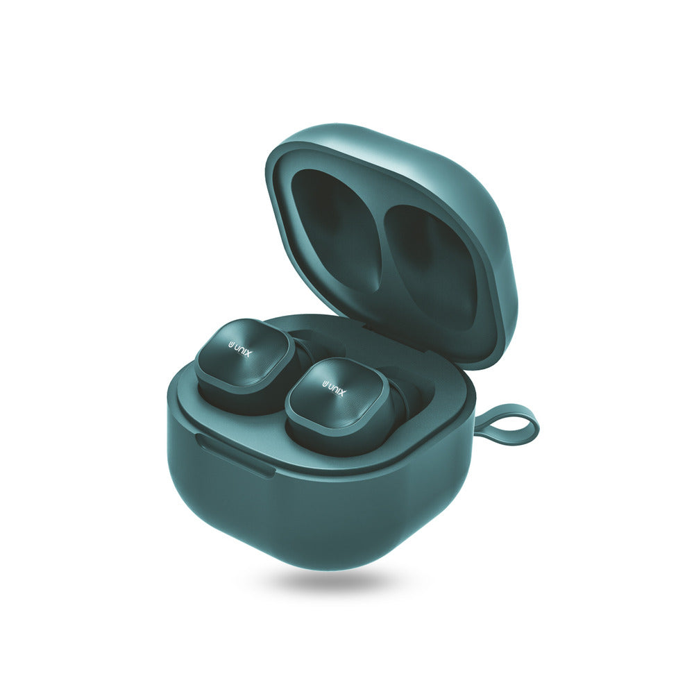 Unix UX-222 Opera Wireless Earbuds - Crystal Clear Calls Green