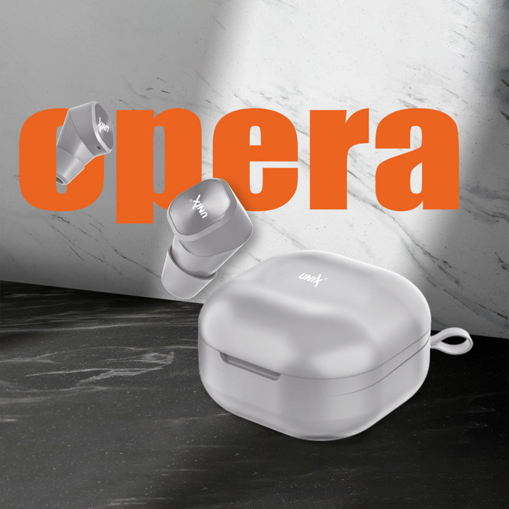 Unix UX-222 Opera Wireless Earbuds - Crystal Clear Calls and HIFI Sound