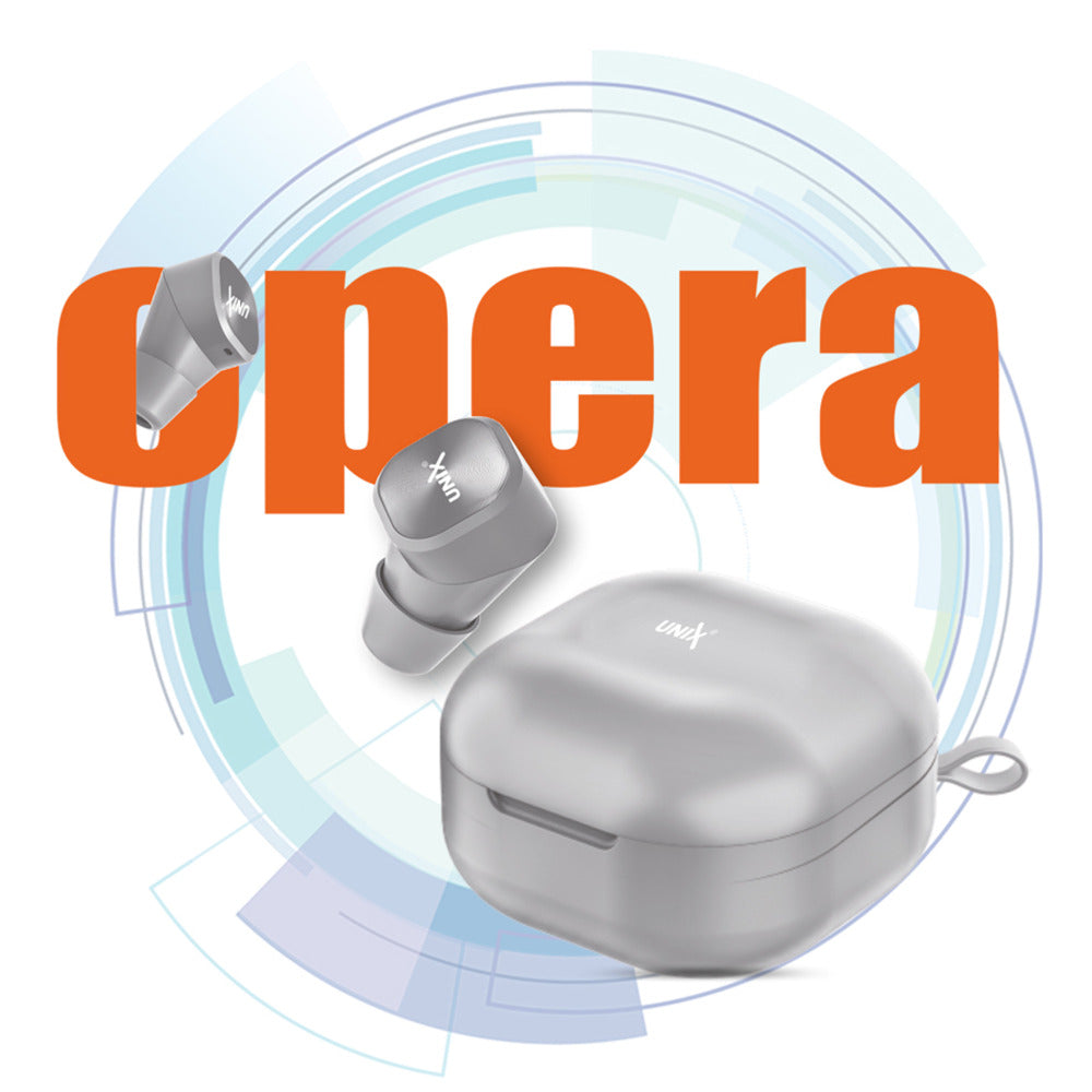 Unix UX-222 Opera Wireless Earbuds - Crystal Clear Calls and HIFI Sound