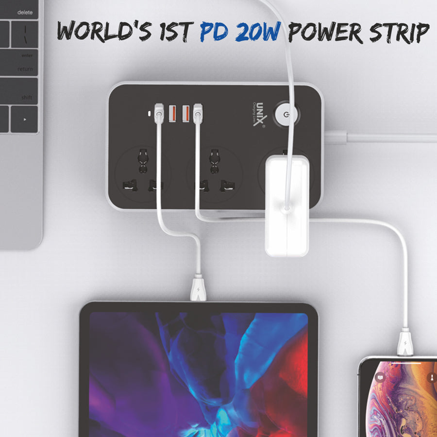 Unix UX-223 20W PD Power Strip