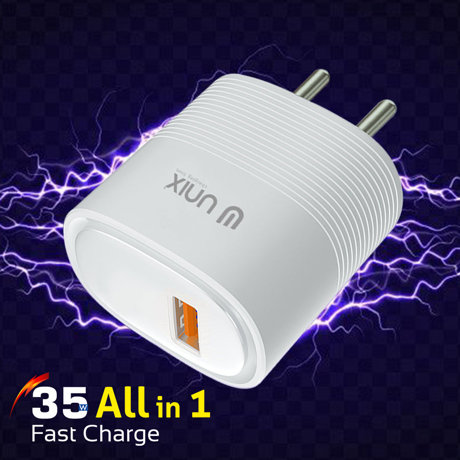 Unix UX-224 35W All-In-One Fast Charger