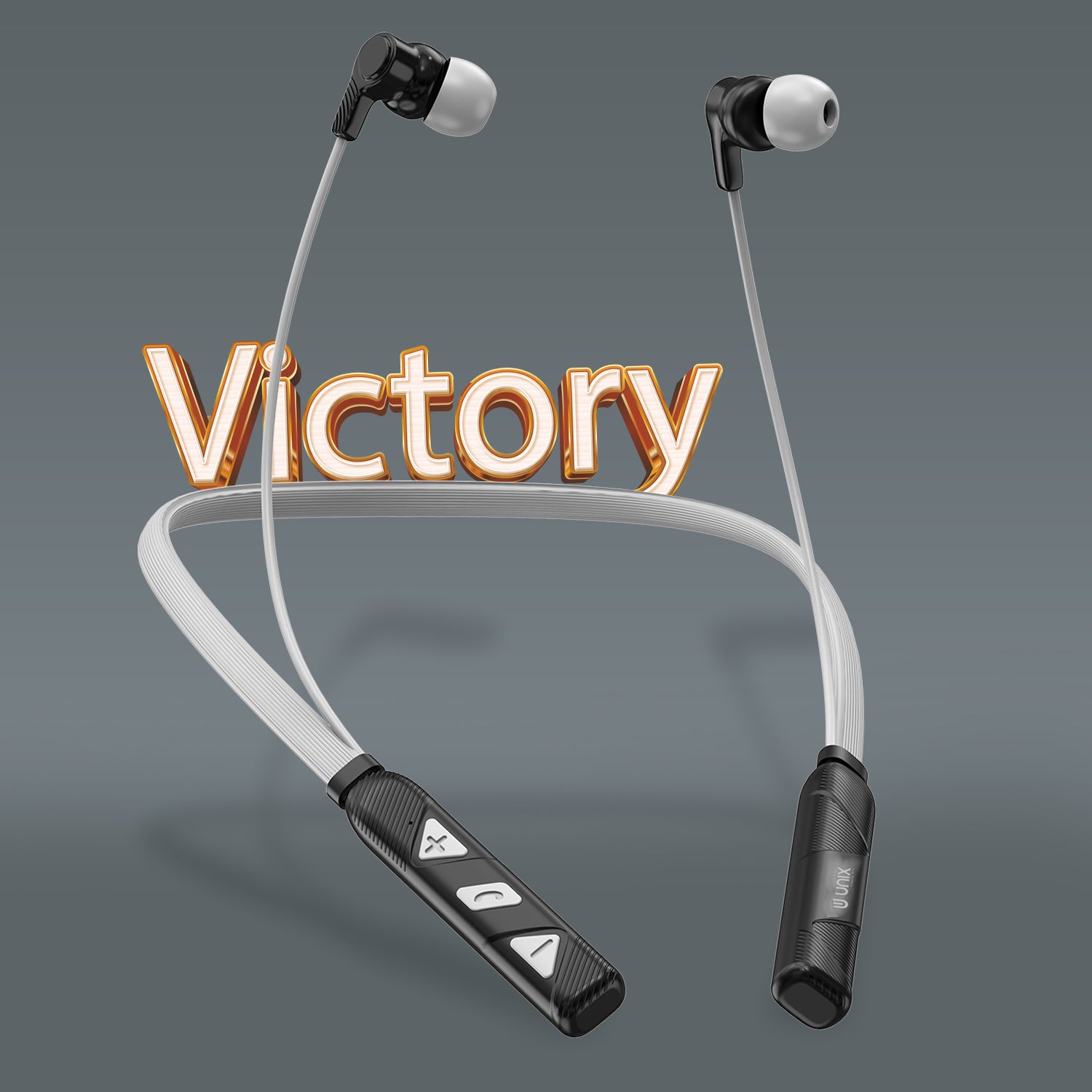 Unix UX-400 Victory Wireless Bluetooth Neckband | 22H Talk Time & V5.2