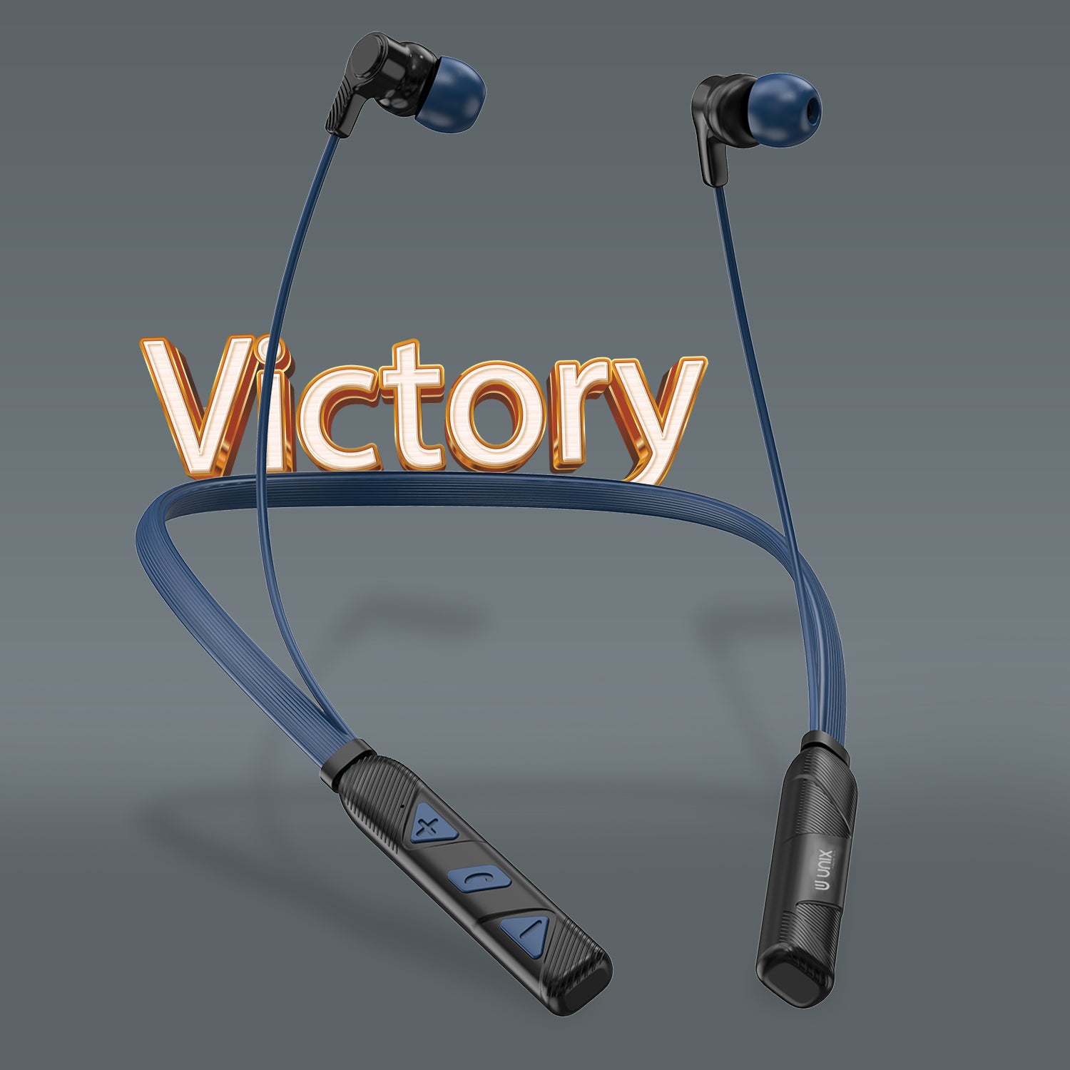 Unix UX-400 Victory Wireless Bluetooth Neckband | 22H Talk Time & V5.2