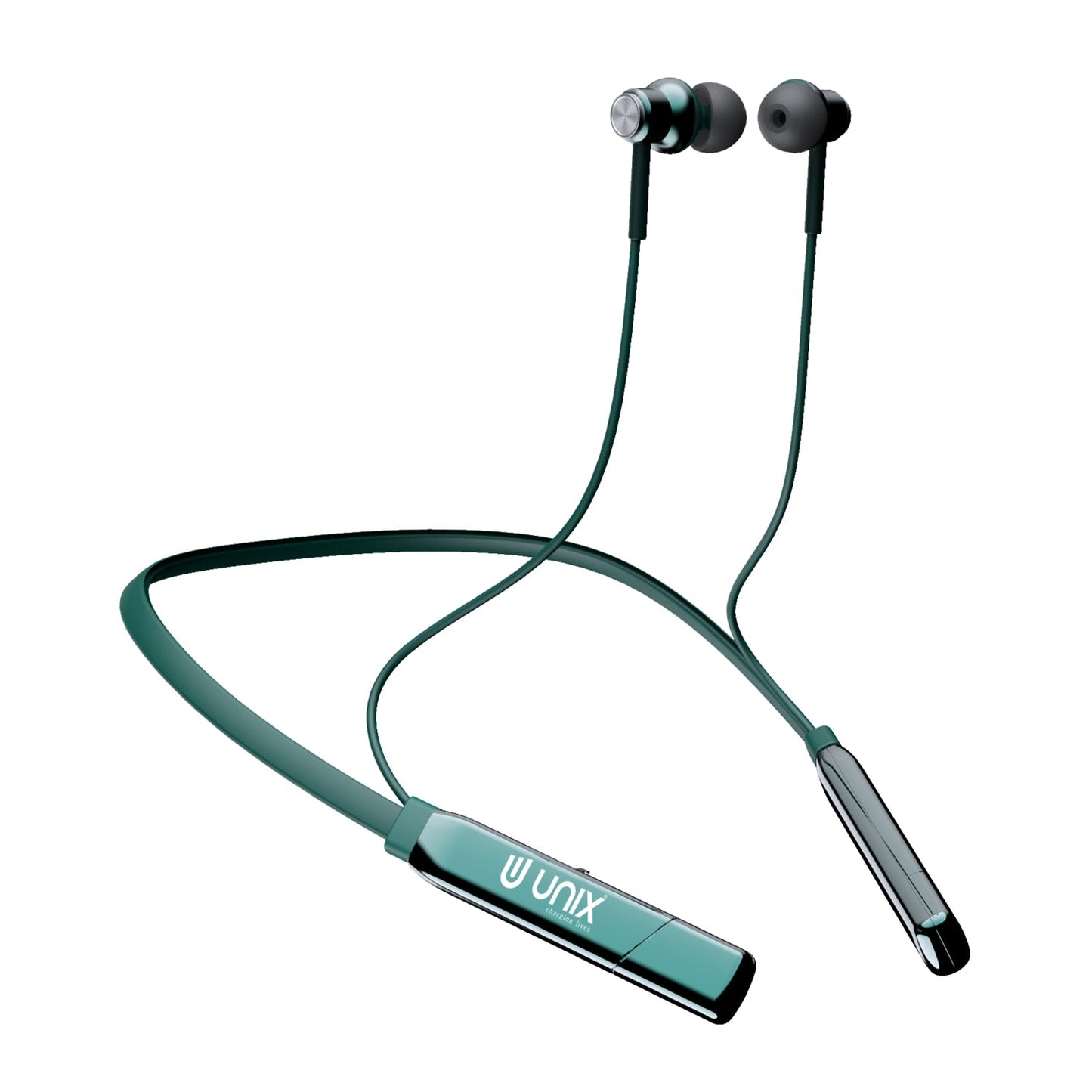 Unix UX-4000 Gear Wireless Bluetooth Neckband - Unixindia.