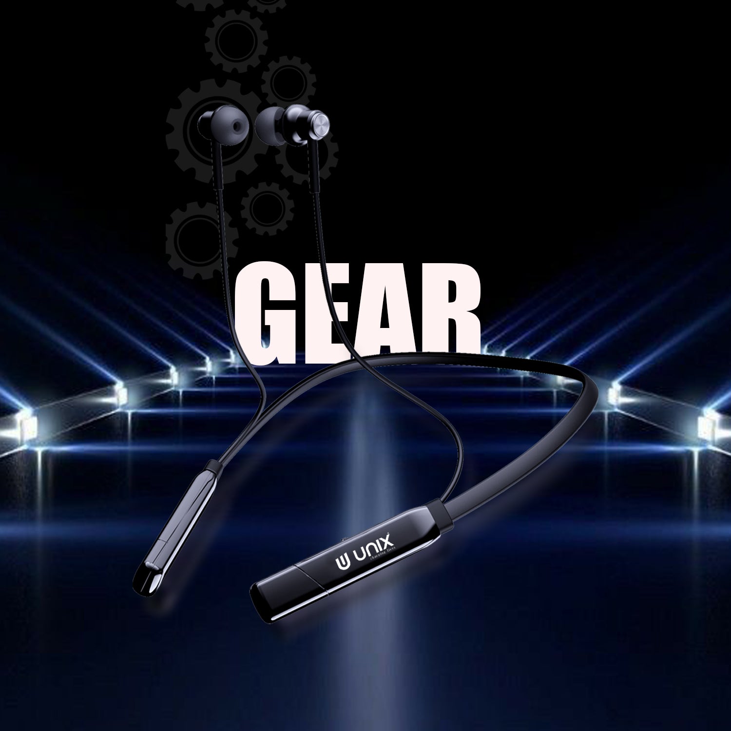 Unix UX-4000 Gear Wireless Bluetooth Neckband