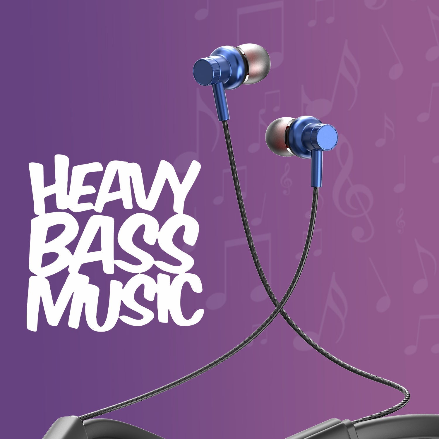 Unix UX-490 Boom Wireless Neckband | 22H Talk Time - Unixindia.