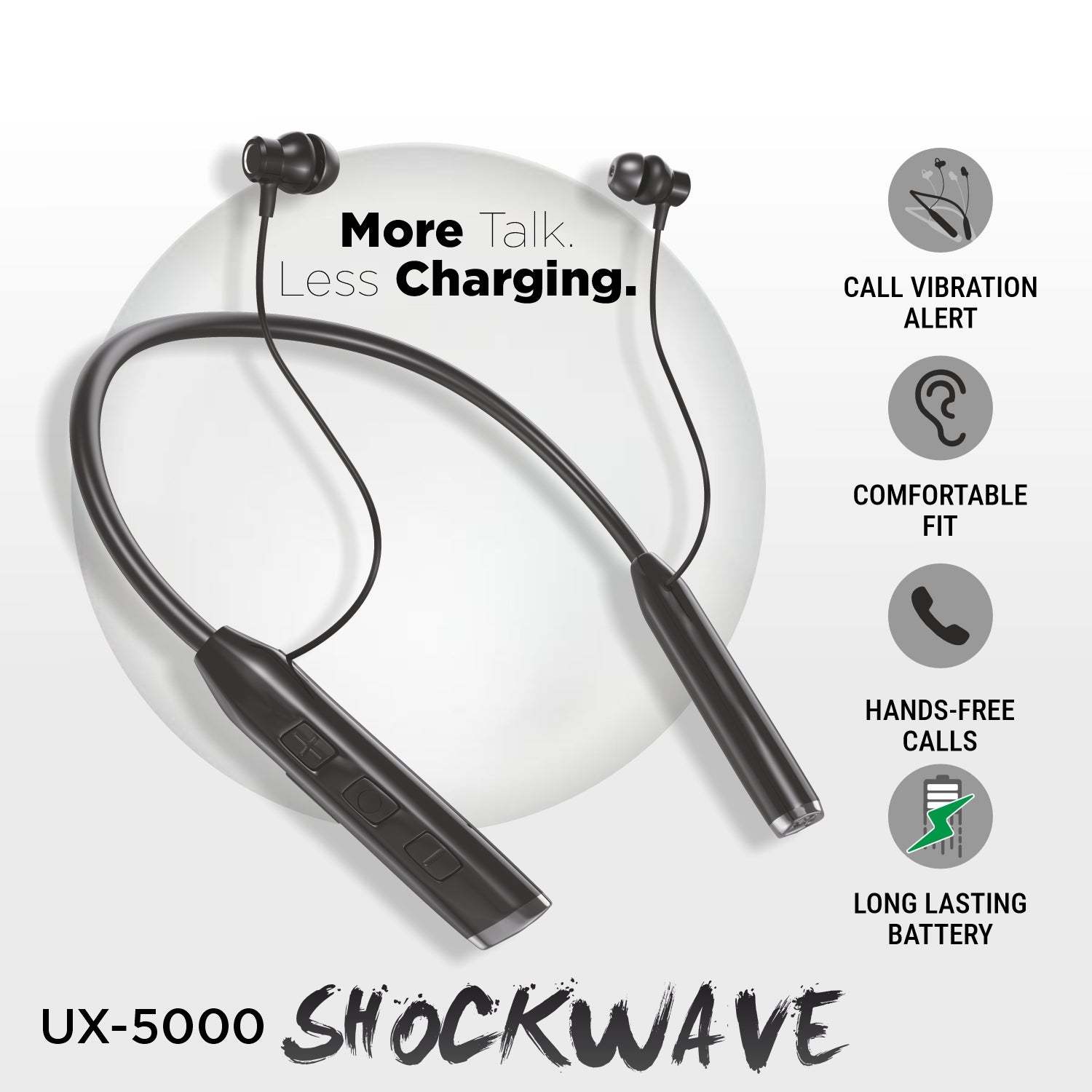 Unix UX-5000 Shockwave Wireless Neckband