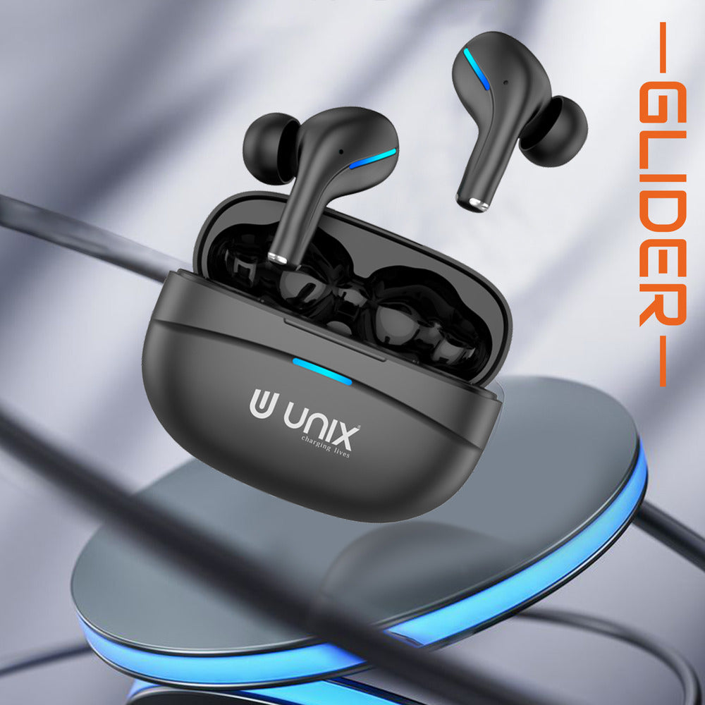 Unix UX-800 Best Wireless Earbuds - Long Battery Life and Fast Pairing