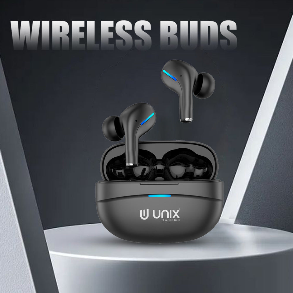 Unix UX-800 Best Wireless Earbuds - Long Battery Life and Fast Pairing