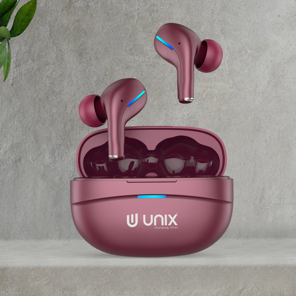 Unix UX-800 Best Wireless Earbuds - Long Battery Life and Fast Pairing