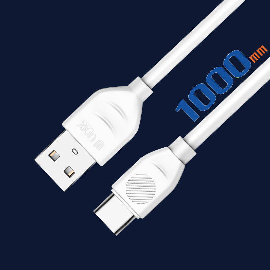 Unix UX-89 Type-C USB Cable | High-Speed Charging and Data Transmission - Unixindia.