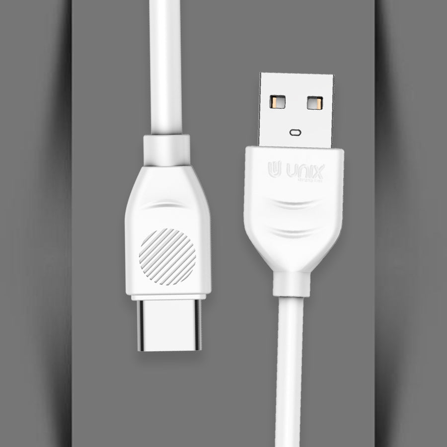 Unix UX-89 Type-C USB Cable | High-Speed Charging and Data Transmission