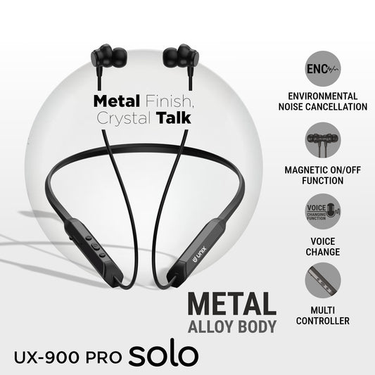 Unix Solo UX-900 PRO Best Wireless Neckband