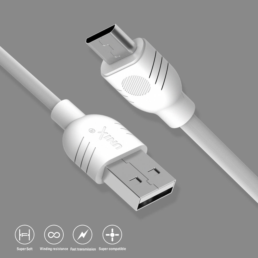 Unix UX-99 Micro USB Data Cable | High Transmission Speed front