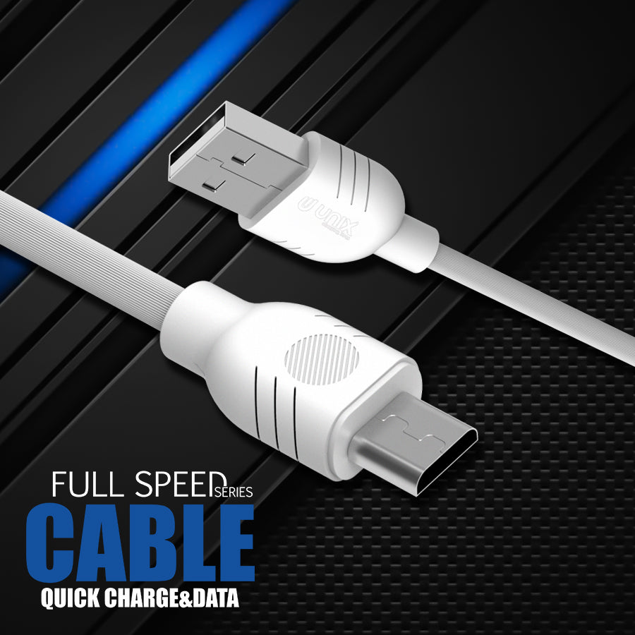 Unix UX-99 Micro USB Data Cable | High Transmission Speed - Unixindia.