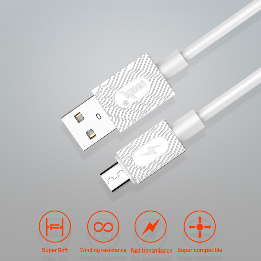 Unix UX-C20 Micro USB Fast Charging Data Cable