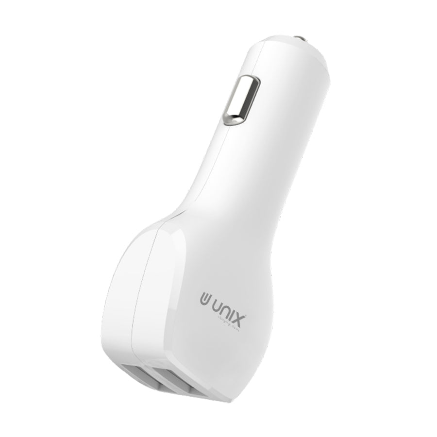 Unix UX-C88 4 in 1 Smart USB Car Charger - Unixindia.
