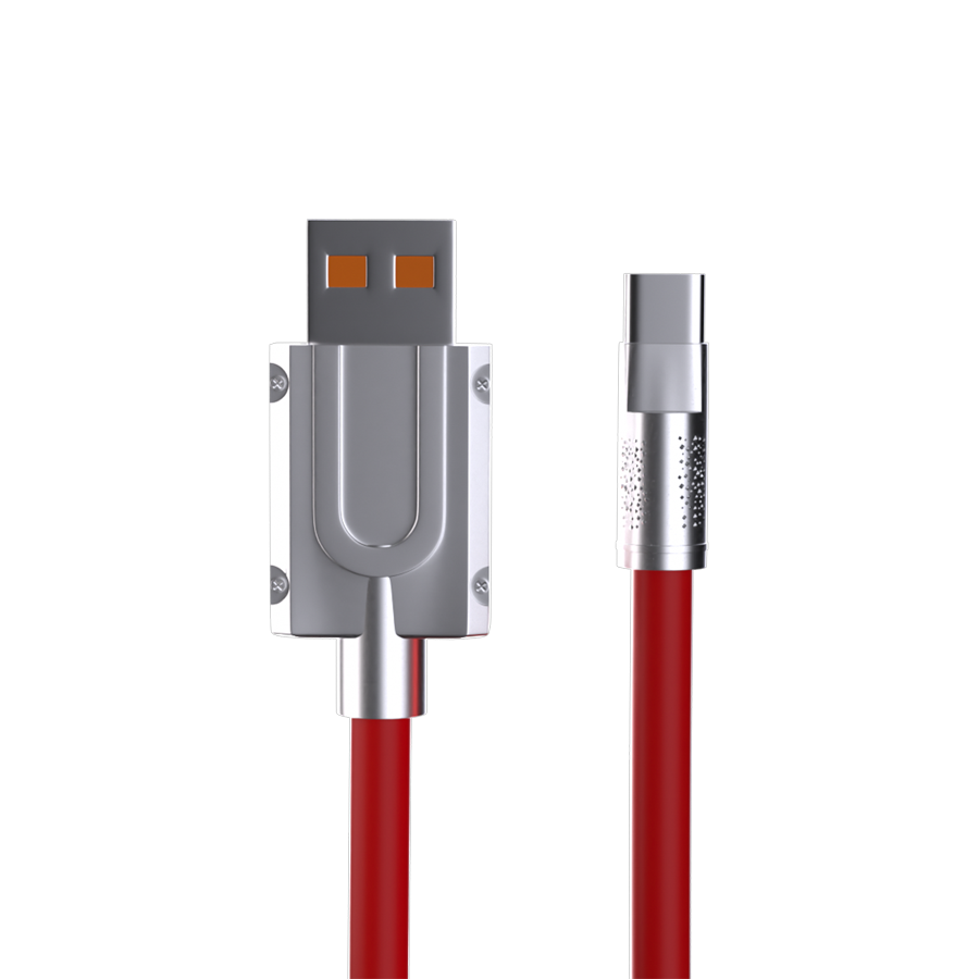 Unix UX-FS1 Fast Charging Data Cable - Metal Finishing - Unixindia.
