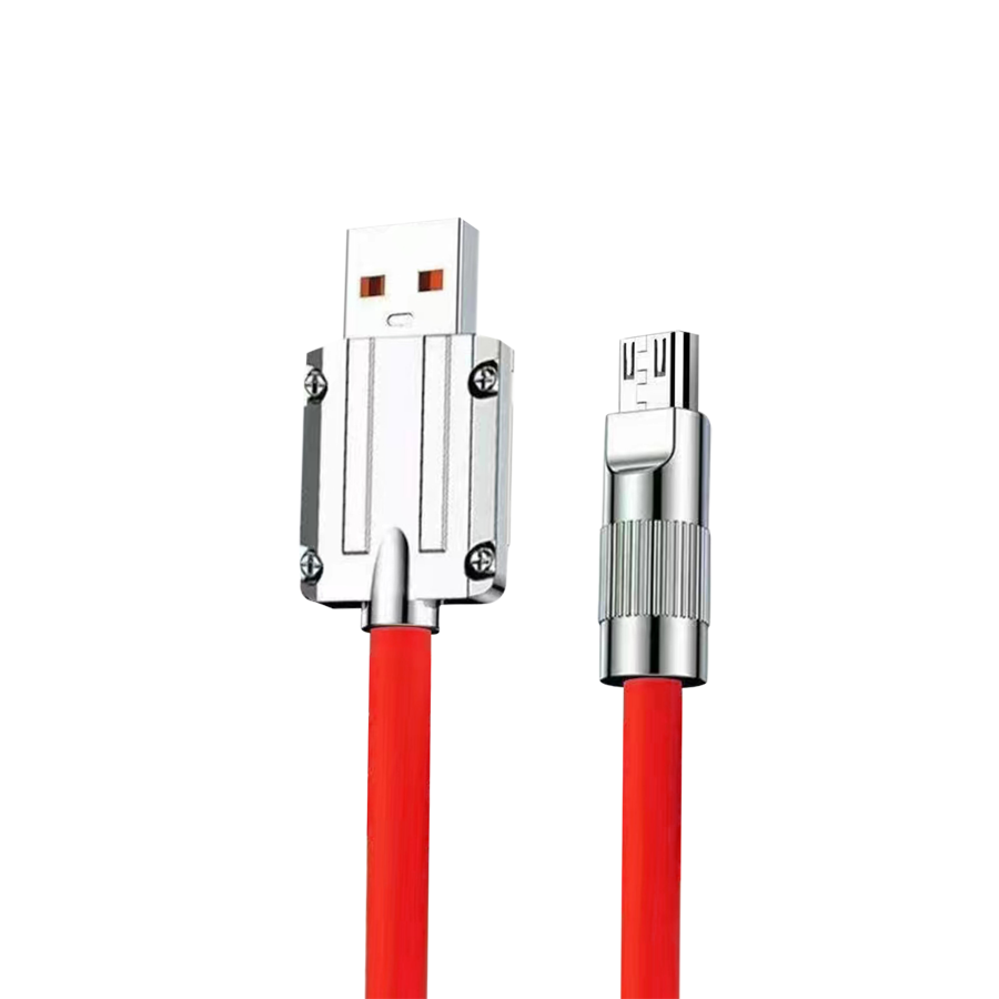 Unix UX-FS1 Fast Charging Data Cable - Metal Finishing - Unixindia.