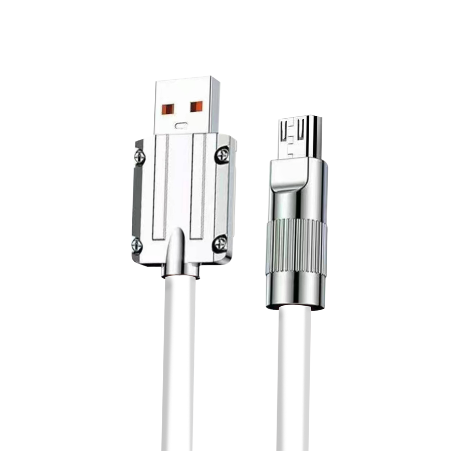 Unix UX-FS1 Fast Charging Data Cable - Metal Finishing - Unixindia.