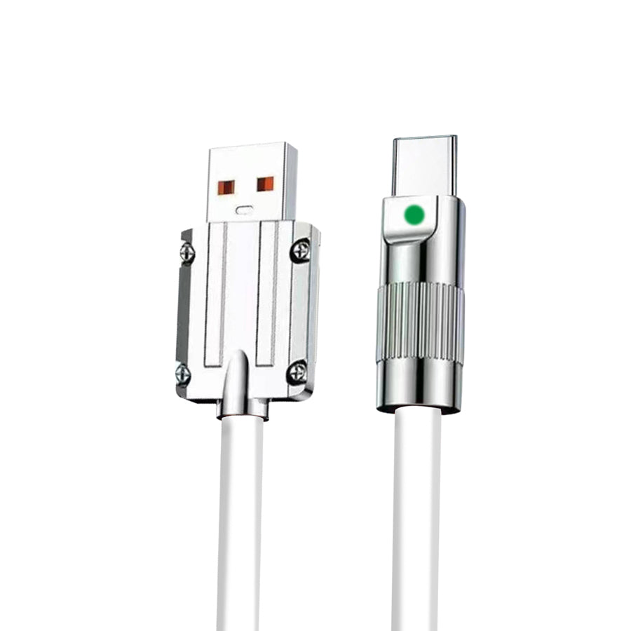 Unix UX-FS1 Fast Charging Data Cable - Metal Finishing - Unixindia.