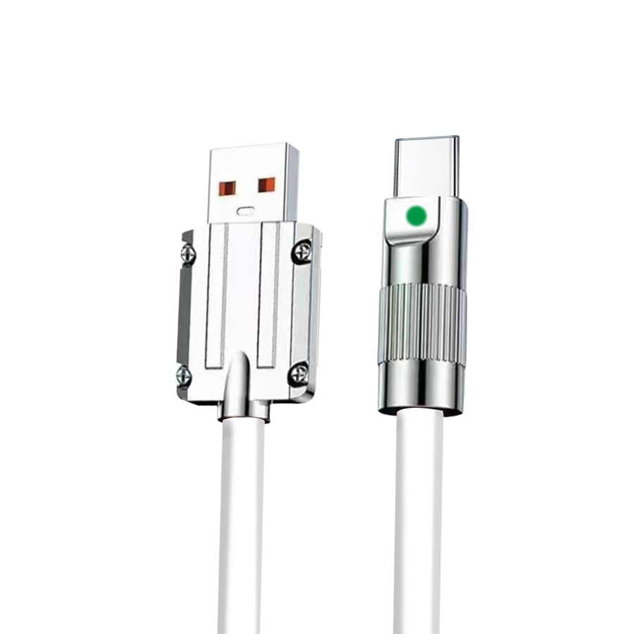 Unix UX-FS1 Fast Charging Data Cable - Metal Finishing - Unixindia.