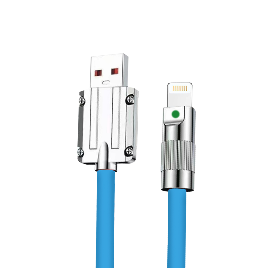 Unix UX-FS1 Fast Charging Data Cable - Metal Finishing - Unixindia.