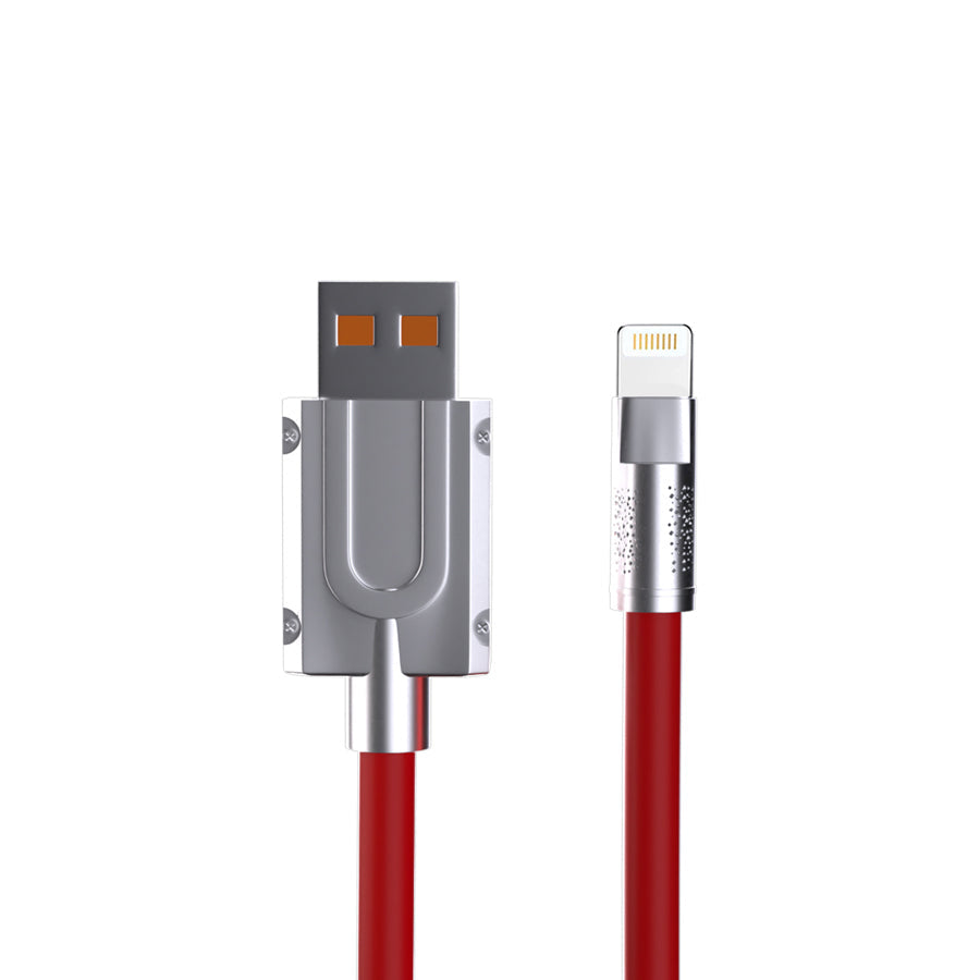 Unix UX-FS1 Fast Charging Data Cable - Metal Finishing - Unixindia.