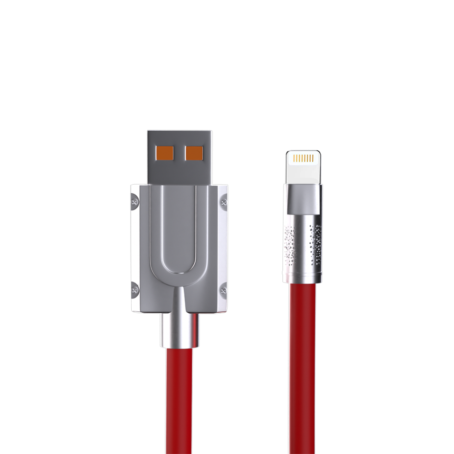 Unix UX-FS1 Fast Charging Data Cable - Metal Finishing - Unixindia.