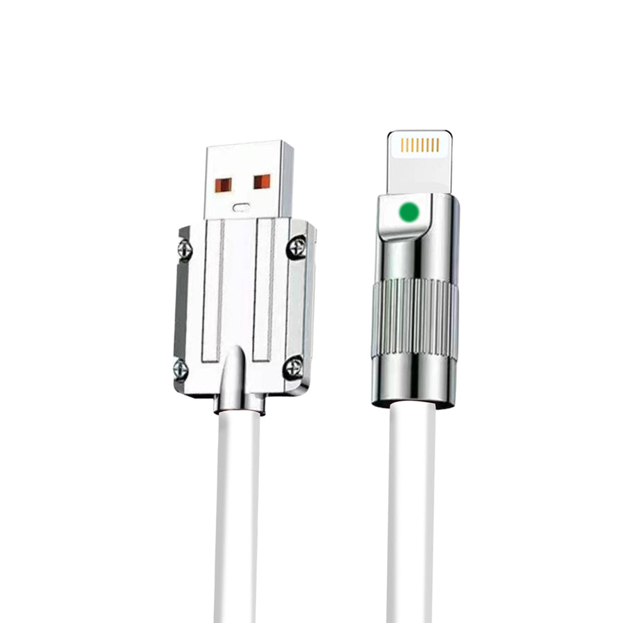 Unix UX-FS1 Fast Charging Data Cable - Metal Finishing - Unixindia.