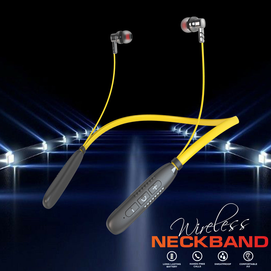 Unix UX-HP30 Noble Wireless Neckband | Elegant Design - Unixindia.