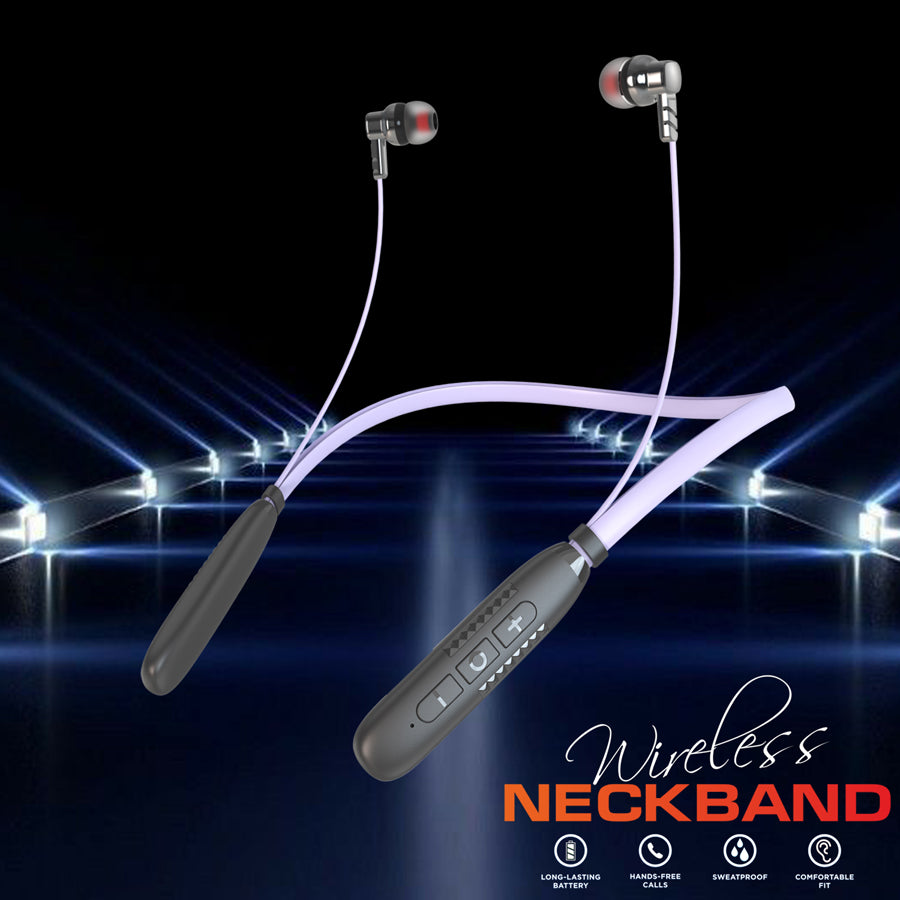 Unix UX-HP30 Noble Wireless Neckband | Elegant Design - Unixindia.