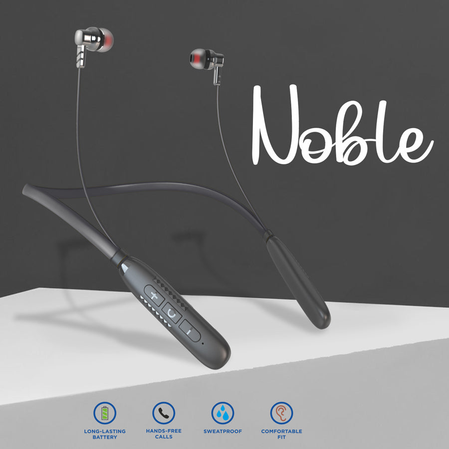 Unix UX-HP30 Noble Wireless Neckband | Elegant Design black down