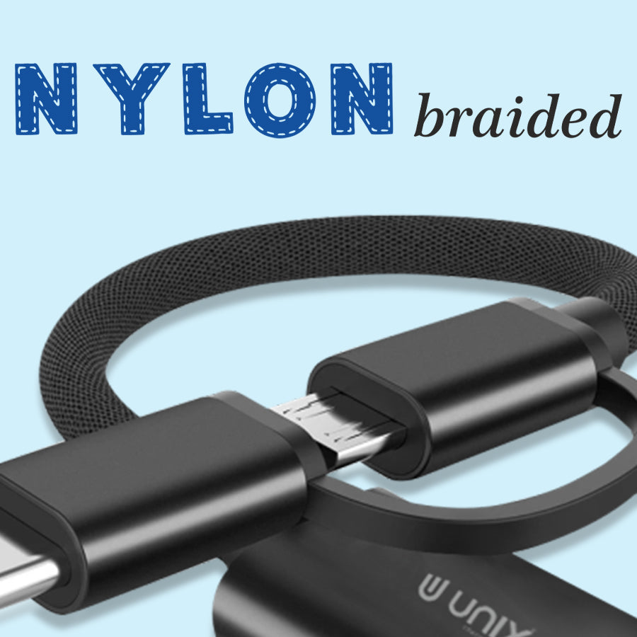 Unix UX-OT40 2 in 1 OTG Type-C/Micro USB Adapter - Versatile Connectivity On-The-Go - Unixindia.