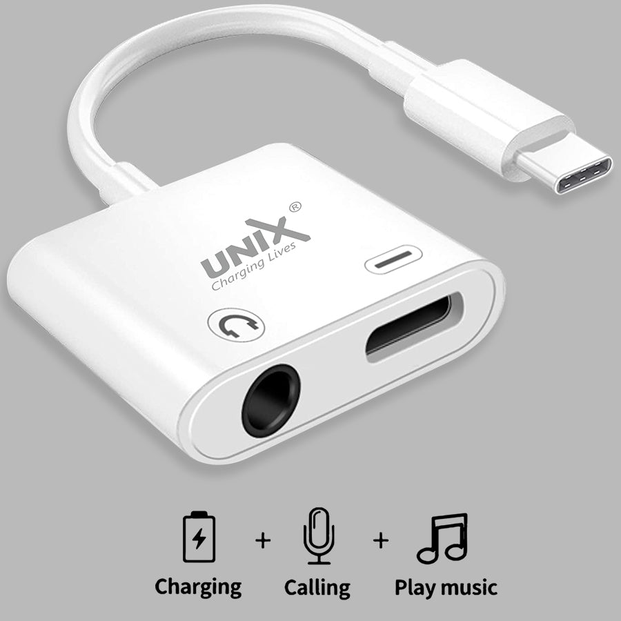 Unix UX-SC10 Wire HF/Charging Connector Type C back